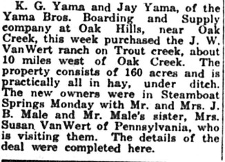 Buy Trout Creek Hay Ranch