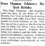 Grace Chapman Celebrates Her Sixth Birthday